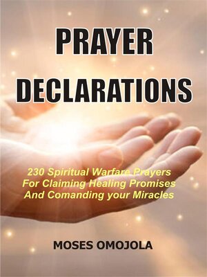 cover image of Prayer declarations